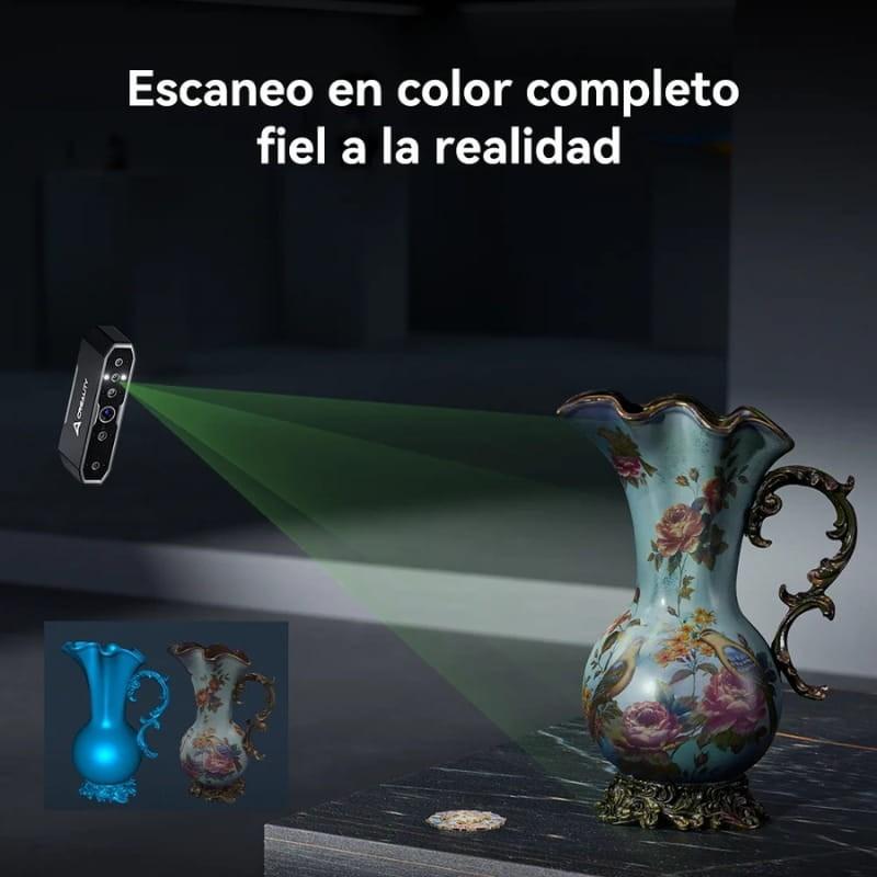 Escáner 3D Creality CR-Scan Otter - escaneo a color