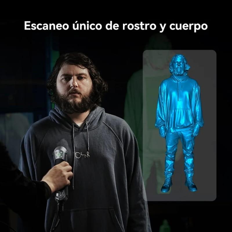 Escáner 3D Creality CR-Scan Raptor - escaneo de rostros