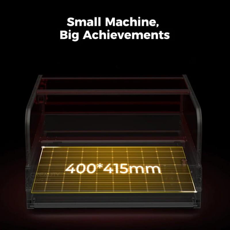 Graveur laser Creality Falcon2 Pro 40W+1,6W - zone de travail