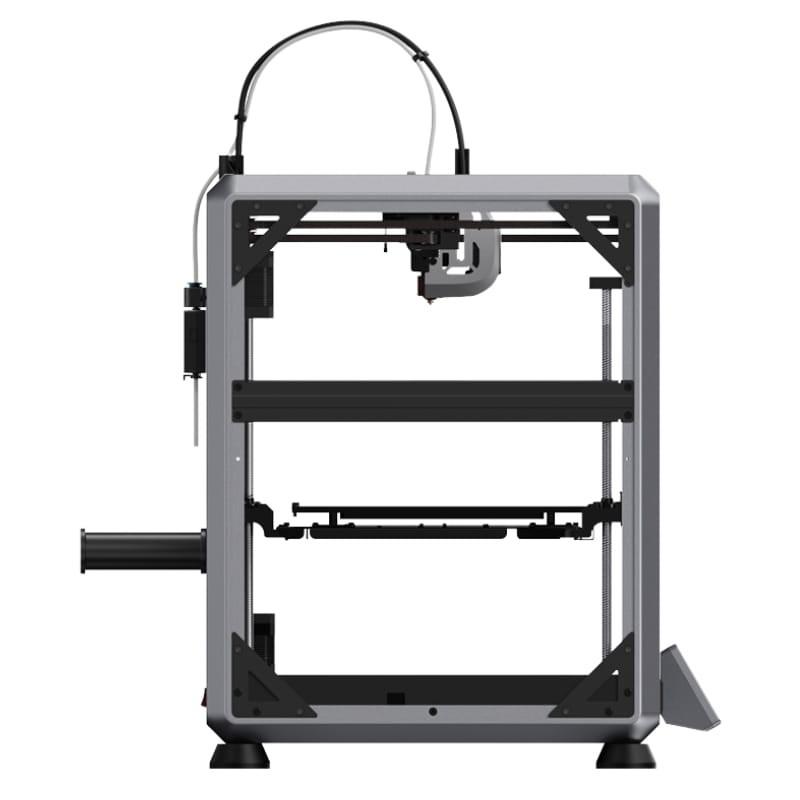 Creality K1 SE - Alta velocidade 600mm/s, Tamanho de impressão 220x220x250mm, Arrefecimento rápido Preto - Impressora 3D FDM - vista traseira
