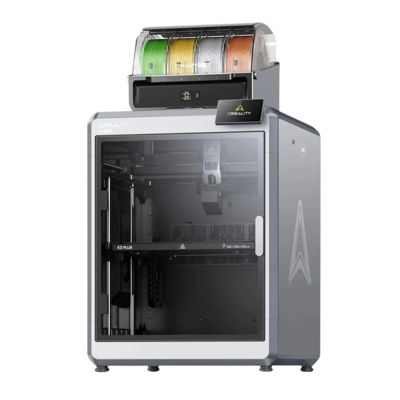 Creality K2 Plus Combo - Gran Tamaño Multifilamento hasta 4 CFS (16 colores) - Alta velocidad 600mm/s, Tamaño de impresión 350x350x350mm - Impresora 3D FDM