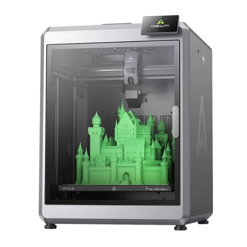 Impresora 3D FDM Creality K2 Plus Combo - espacio de trabajo