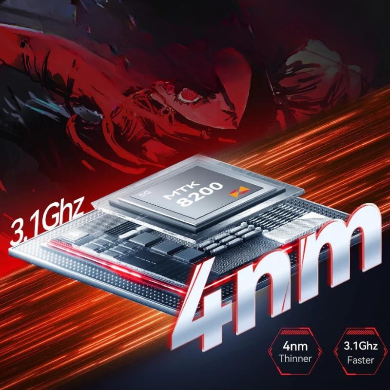 Cubot Max 5 5G 12GB/256GB Negro - Teléfono Móvil - procesador