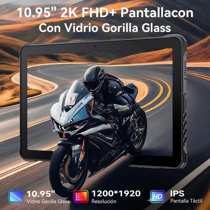 Cubot Tab KingKong 2 8GB/256GB 4G Rugged - características de la pantalla