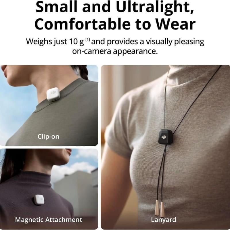 Transmisor DJI Mic Mini - diseño compacto