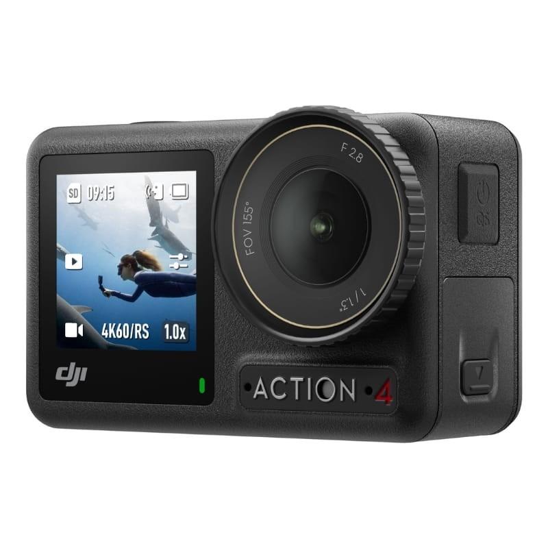 DJI Osmo Action 4 Standard Combo - vista a 45 grados