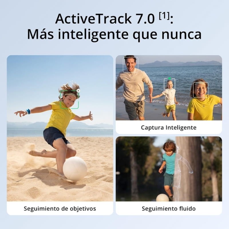 DJI Osmo Mobile 7 - Estabilizador de Smartphone - seguimiento ActiveTrack