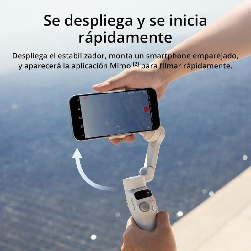 DJI Osmo Mobile 7 - Estabilizador de Smartphone - inicio rápido