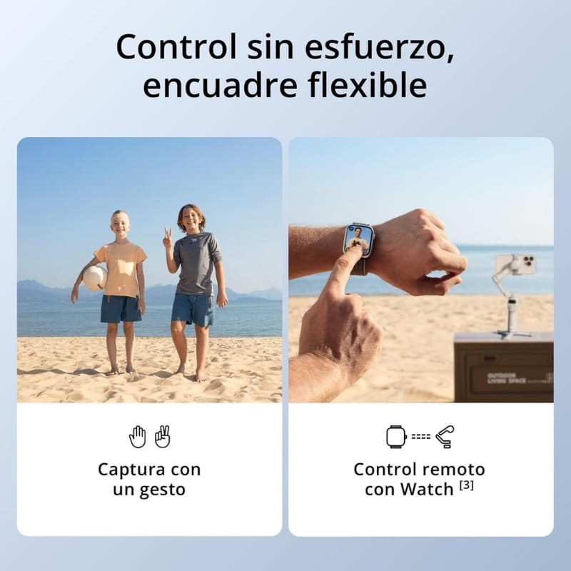 DJI Osmo Mobile 7 - Estabilizador de Smartphone - control remoto