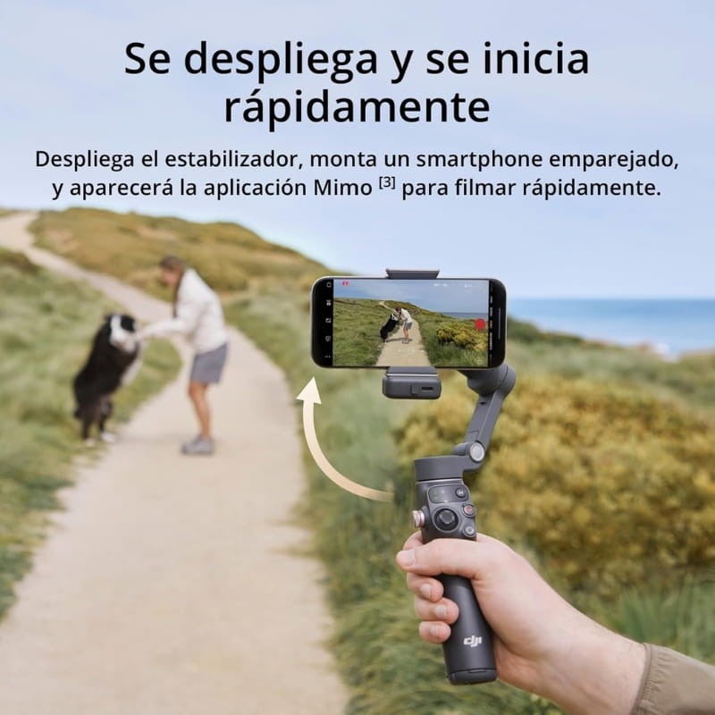 DJI Osmo Mobile 7P - Estabilizador de Smartphone - inicio rápido
