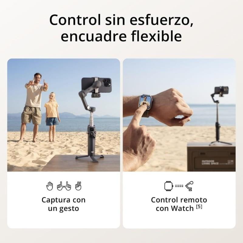 DJI Osmo Mobile 7P - Estabilizador de Smartphone - control remoto