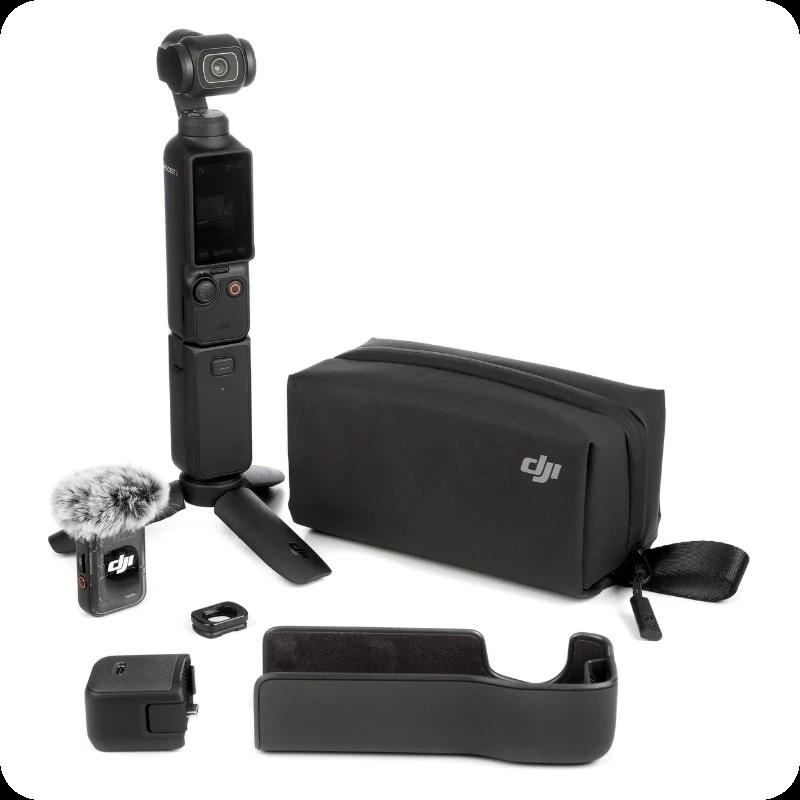DJI Osmo Pocket 3 Creator Combo - Cámara de Vlogging + Pack de Accesorios