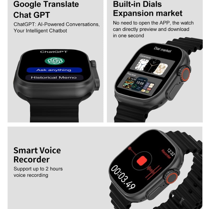 DT NO.1 Ultra 3 Pro Naranja - funciones adicionales