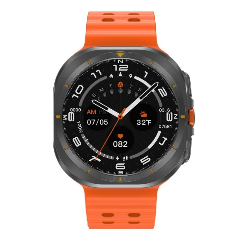 DT NO.1 Watch Ultra Orange - vue de face