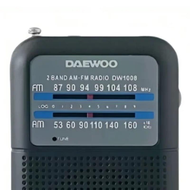 Daewoo DW1008 AM/FM Negro - detalle del dial
