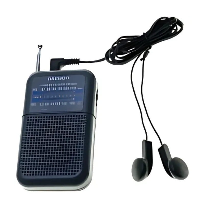 Daewoo DW1008 AM/FM Negro - puerto para auriculares