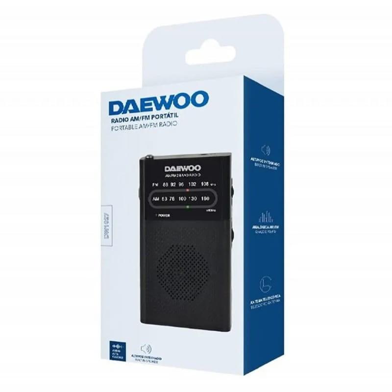 Daewoo DW1027 AM/FM Negro - embalaje