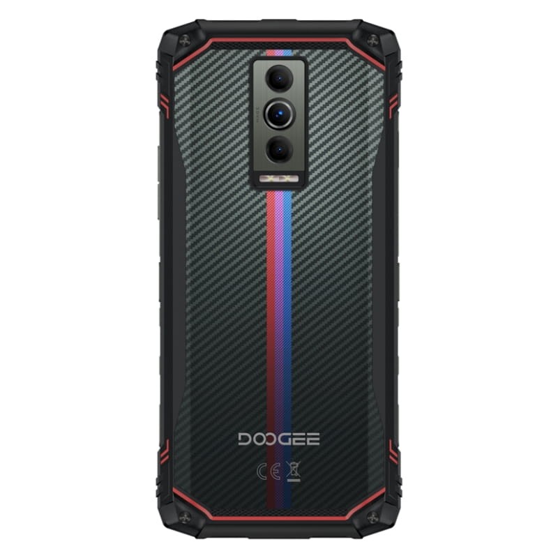 Doogee Blade 10 Energy 4GB/128GB Azul/Rojo Rugged - vista trasera