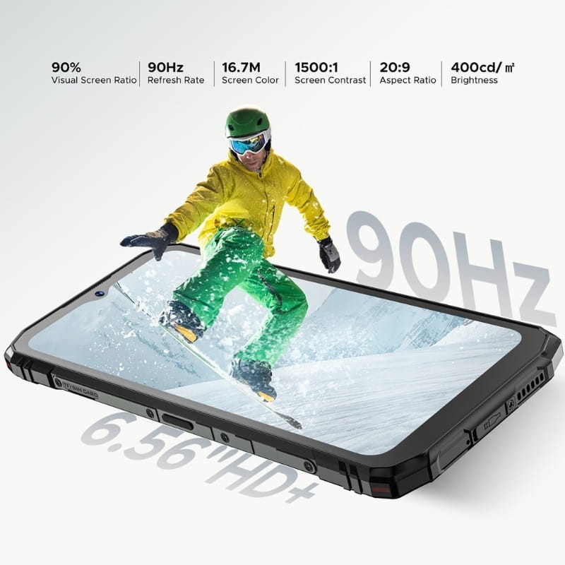 Doogee Blade 10 Energy 4GB/128GB Rojo Rugged - características de la pantalla