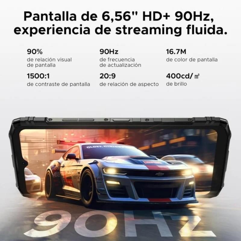 Doogee Blade 10 Pro Energy 6GB/256GB Plata Rugged - pantalla