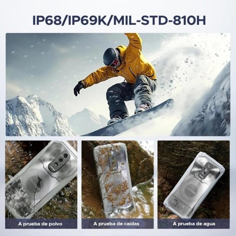 Doogee Blade 10 Ultra Energy 8GB/256GB Negro Rugged - certificados de resistencia