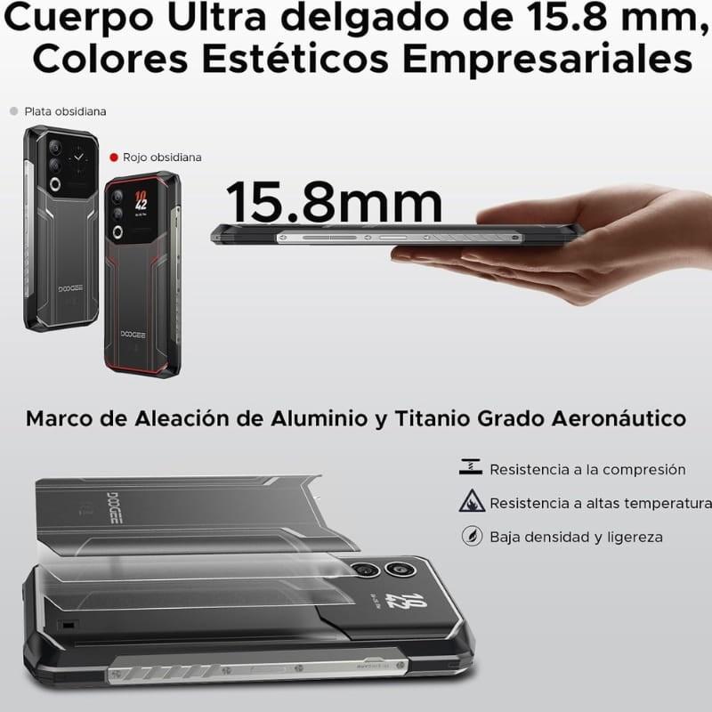 Doogee Blade 20 Ultra 8GB/512GB Prata - pormenores de conceção