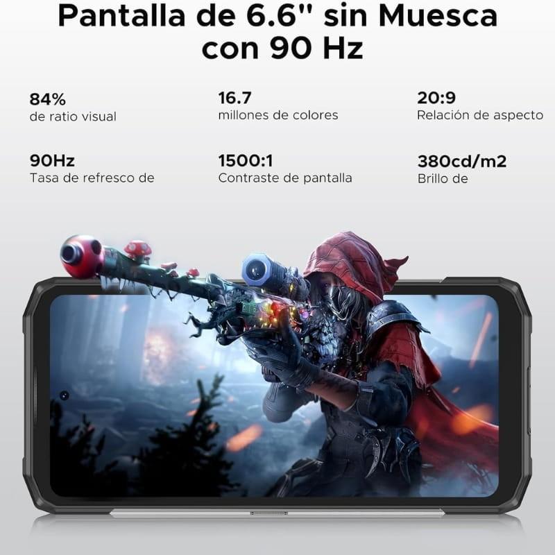 Doogee Blade 20 Ultra 8GB/512GB Prata - ecrã