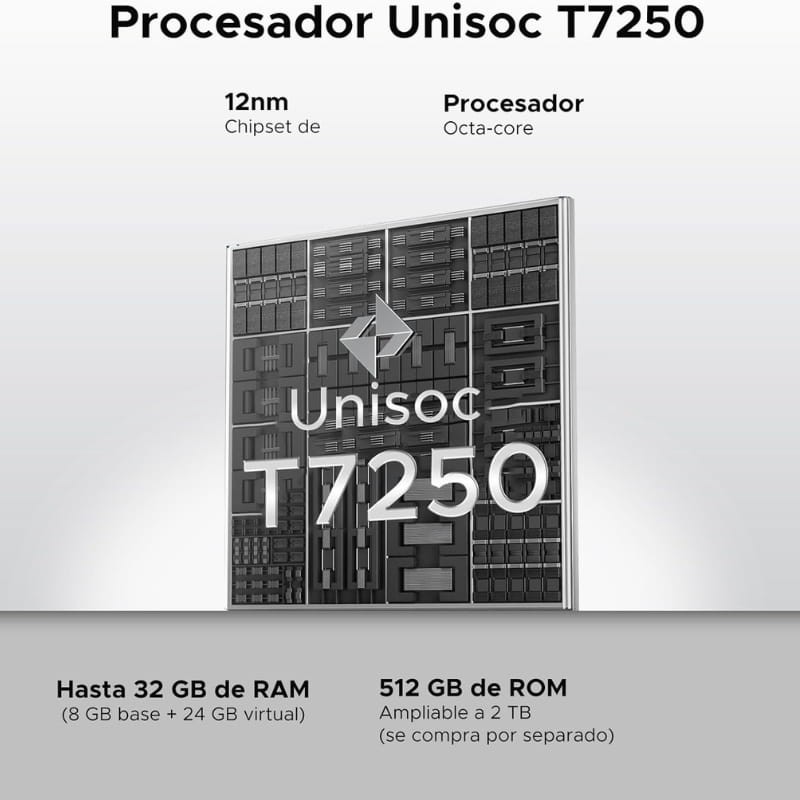 Doogee Blade 20 Ultra 8GB/512GB Prata - processador