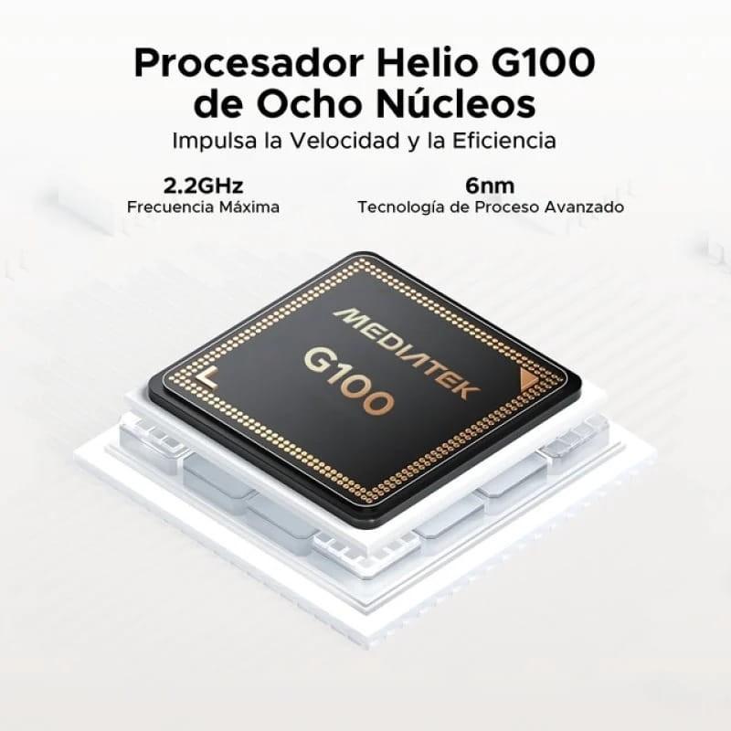 Doogee E3 Pro 13 8 GB/256 GB WiFi + 4G Preto - processador