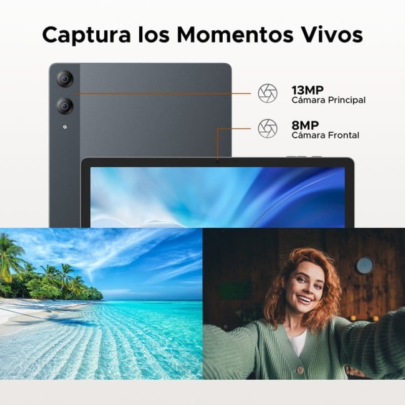 Doogee E3 Pro 13 8 GB/256 GB WiFi + 4G Preto - sistema de câmaras