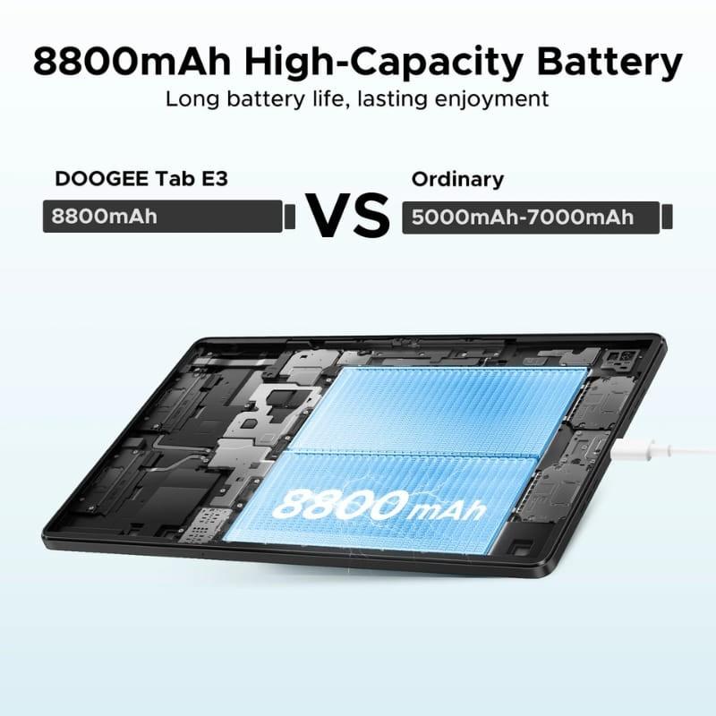 Doogee E3 8GB/256GB WiFi+4G Negro - capacidad de la batería