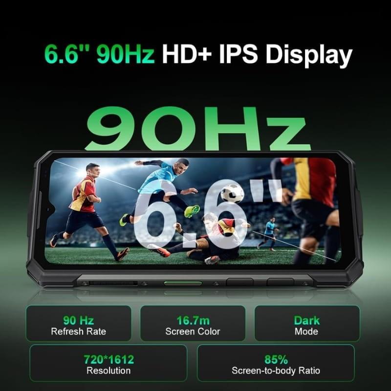 Doogee Fire 5 Pro 4GB/128GB Dual SIM Verde - pantalla