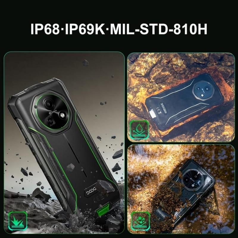 Doogee Fire 5 Pro 4GB/128GB Dual SIM Verde - diseño rugged