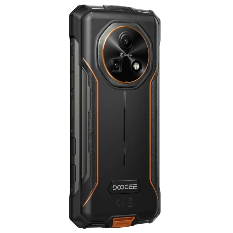 Doogee Fire 5 3Go/64Go Orange Rugged - vue à 45 degrés