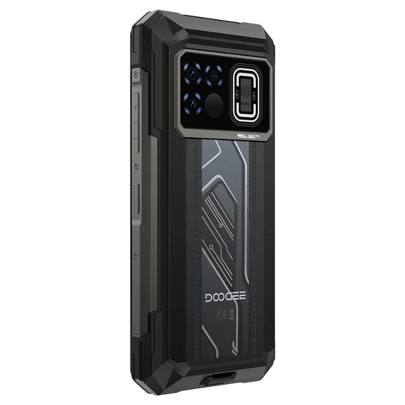 Doogee Fire 6 Max 5G 8GB/256GB Plata - vista trasera a 45 grados