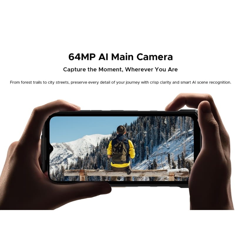 Doogee Fire 7 4GB/256GB Naranja - cámara principal