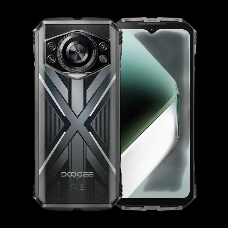 Doogee S Cyber Pro 12Go/512Go Argent - Téléphone mobile durci
