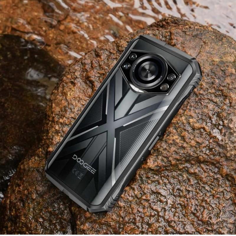 Doogee S Cyber Pro 12Go/512Go Argent - Téléphone mobile durci - résistance à l'eau