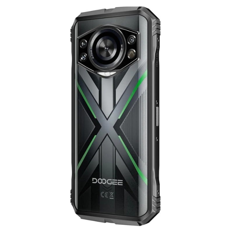 Doogee S Cyber Pro 12GB/512GB Verde - Teléfono Móvil Rugged - vista trasera