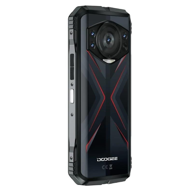 Doogee S118 8GB/512GB Rojo - Teléfono Móvil Rugged - vista a 45 grados izquierda