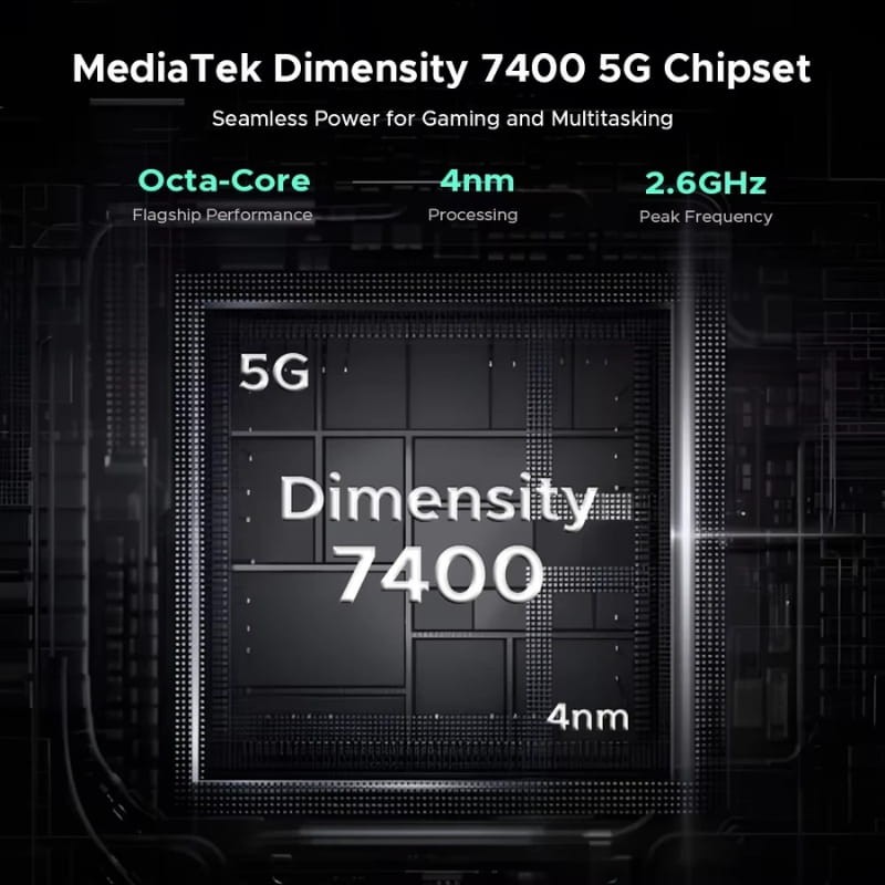 Doogee S200 Ultra 5G 12GB/1TB Preto - processador incorporado