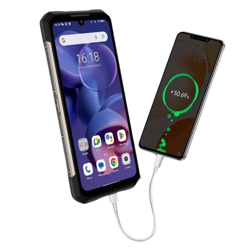 Doogee S200 5G 12GB/256GB Preto - Telemóvel robusto - função powerbank