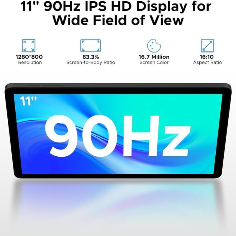 Doogee Tab A9 Pro+ 11" 6 GB/128 GB WiFi Preto - tamanho do ecrã