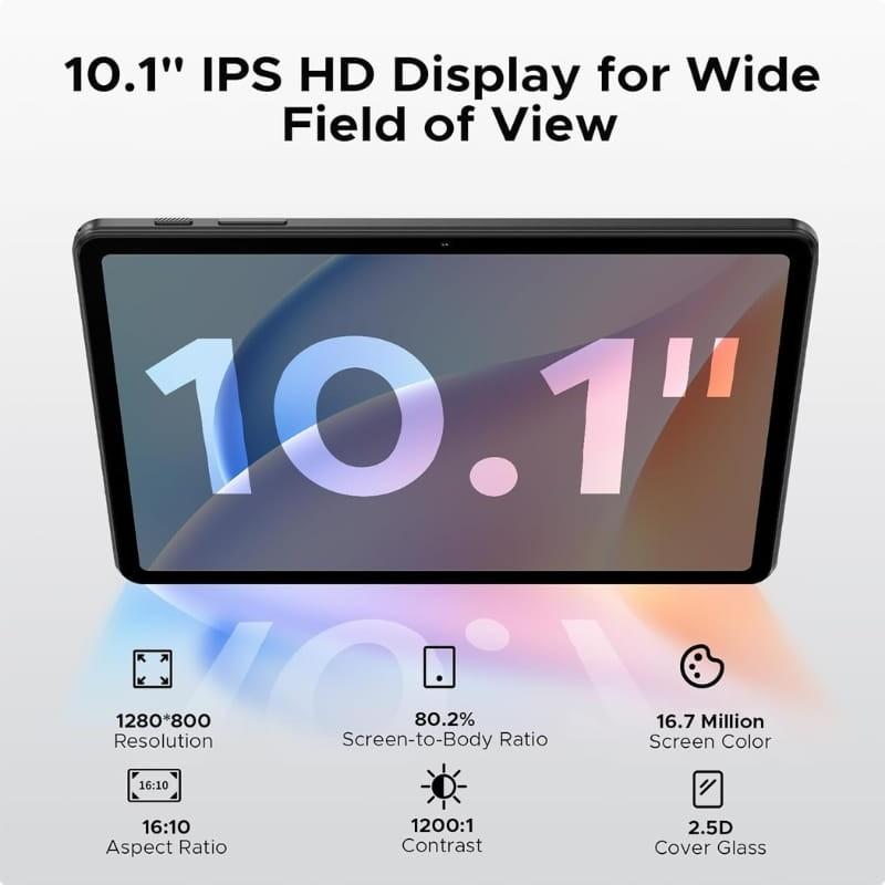 Doogee Tab A9 10,1" 3GB/64GB WiFi Negro - tamaño de la pantalla