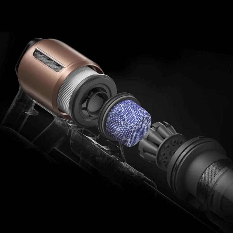 Dreame Z20 Noir/Cuivre - Aspirateur sans fil - Filtre HEPA