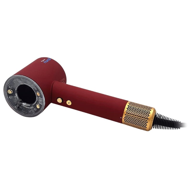Dyson Supersonic Nural 1600W Rojo/Dorado - vista a 45 grados