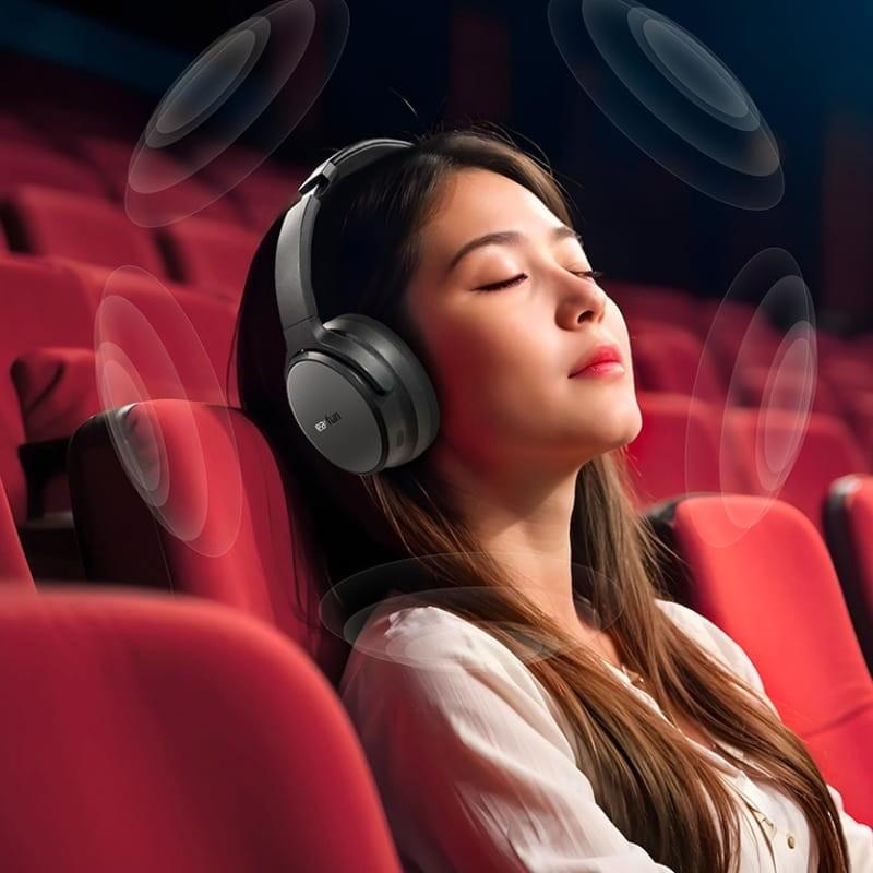 EarFun Tune Pro ANC Noir - Casque Bluetooth - annulation du bruit