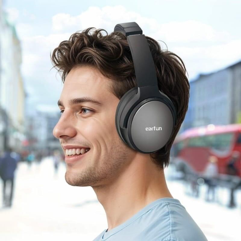  EarFun Tune Pro ANC Noir - Casque Bluetooth - conception d'oreillettes