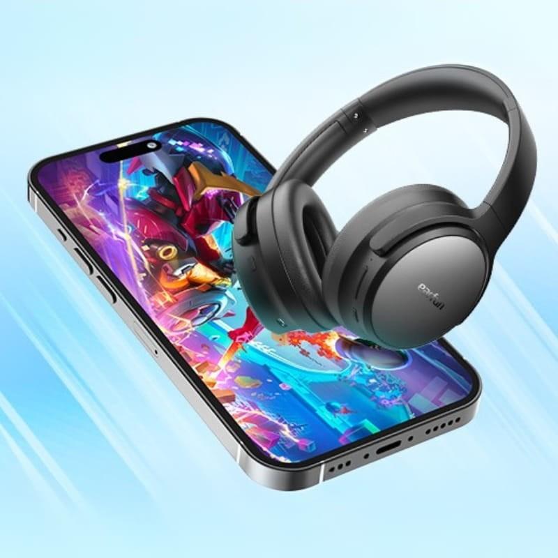 EarFun Tune Pro ANC Noir - Casque Bluetooth - mode jeu