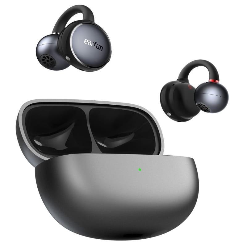 Earfun Clip Silver Gray - Vue à 45 degrés